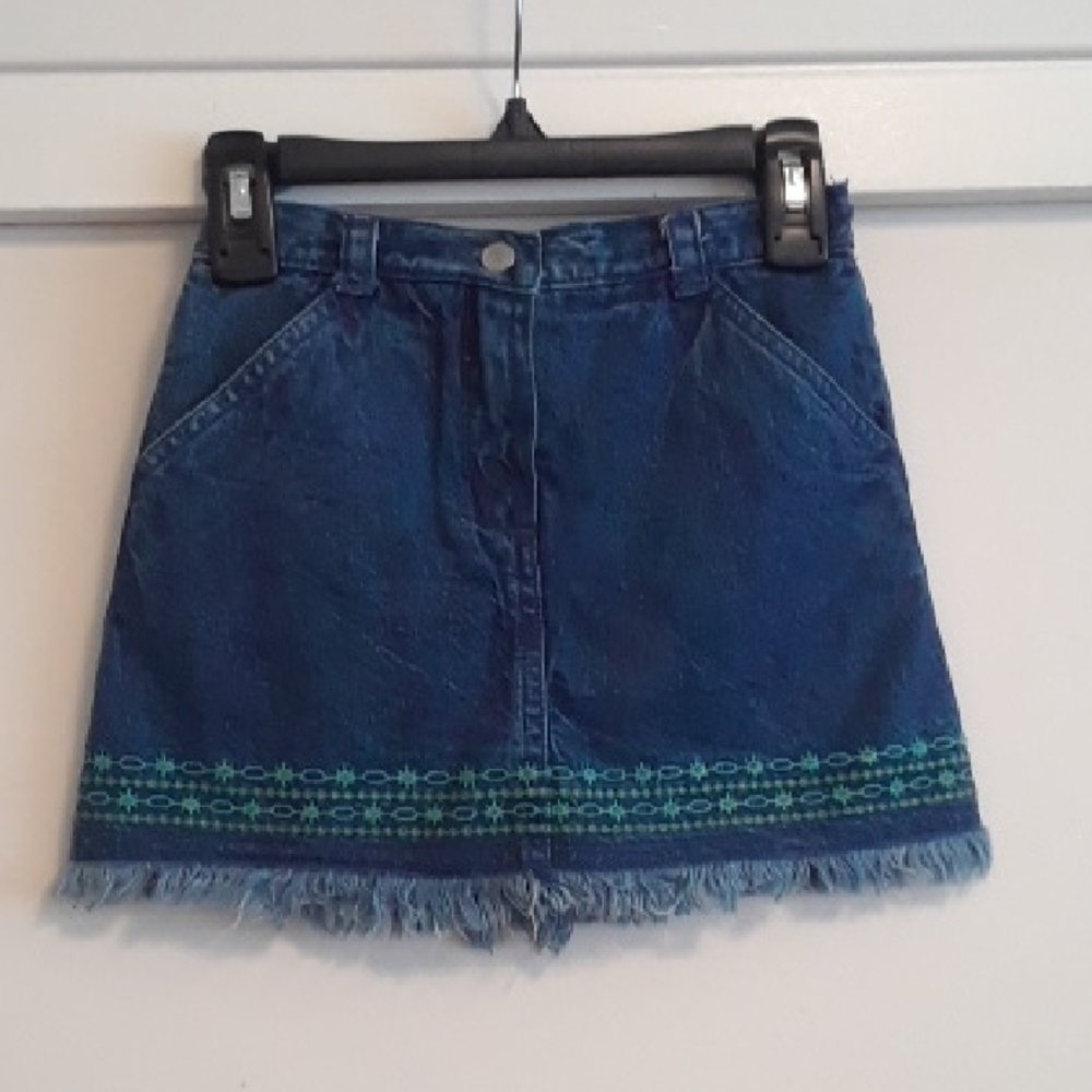 Girls Jean Skort